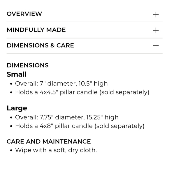 2 white frosted pottery barn candle holders - Picture 4 of 4